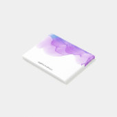 Violet Waterverf op maat Post-it® Notes (Schuin)