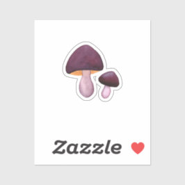 Violet Webcap (Cortinarius violaceus) Sticker