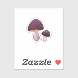 Violet Webcap (Cortinarius violaceus) Sticker