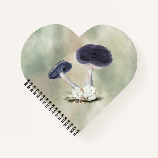  Violet Webcap Mushroom Notitieboek (Voorkant)