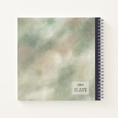  Violet Webcap Paddenstoel Gepersonaliseerde Comp Notitieboek (Achterkant)