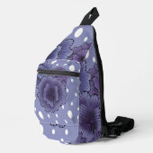 Violet Whimsy Schoudertas Sling Bag (Rechterhoek)