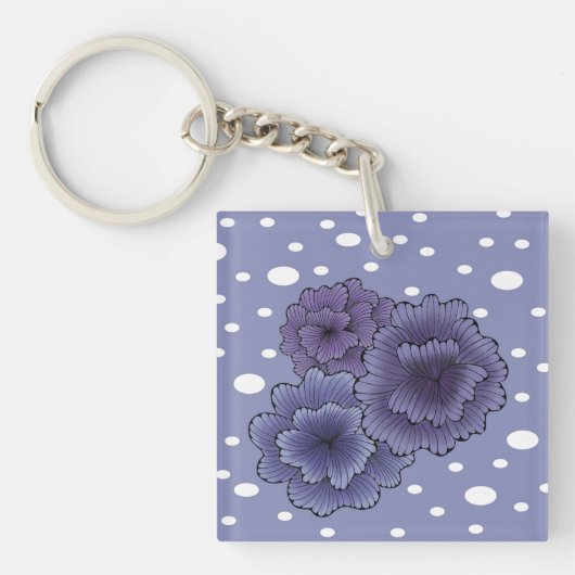 Violet Whimsy Sleutelhanger (Voorkant)