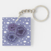 Violet Whimsy Sleutelhanger (Achterkant)