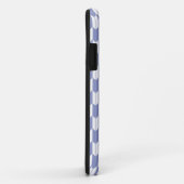 Violet & White Japanse yagasuri iPhone 5 Hoesje (Achterkant/rechts)