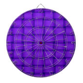Violet wicker kunstgrafisch ontwerp dartbord (Voorkant)