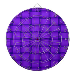 Violet wicker kunstgrafisch ontwerp dartbord