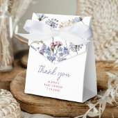 Violet Wildflower Baby shower Bedankdoosjes