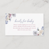 Violet  Wildflower Boeken voor Baby Informatiekaartje (Voorkant)