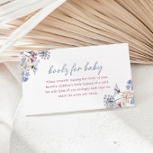 Violet  Wildflower Boeken voor Baby Informatiekaartje