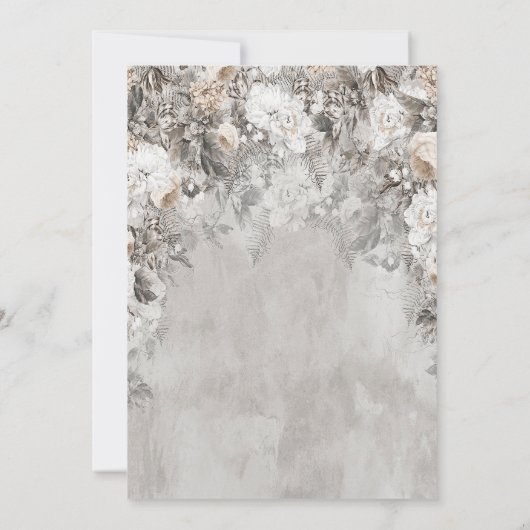 Violet Winter Landschap Sneeuw Bachelorette Kaart (Achterkant)