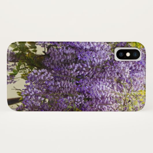 Violet Wisteria Flowers Case-Mate iPhone Case (Achterkant (horizontaal))