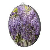 Violet Wisteria Flowers Dartbord (Voorkant Rechts)