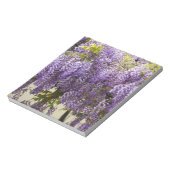 Violet Wisteria Flowers Notitieblok (Linkerzijde)