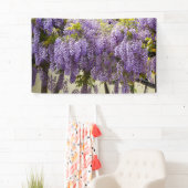 Violet Wisteria Flowers Spandoek (Insitu)