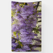 Violet Wisteria Flowers Spandoek (Verticaal)
