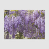 Violet Wisteria Flowers Tissuepapier (Voorkant)