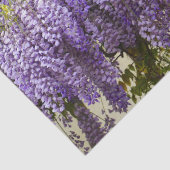 Violet Wisteria Flowers Tissuepapier (Detail)