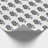 Violet Wrapping papper Cadeaupapier (Hoek)