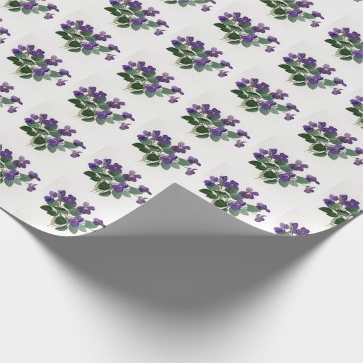 Violet Wrapping papper Cadeaupapier (Hoek)