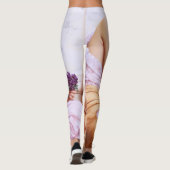 Violet, zoet geweld door John William Godward Leggings (Achterkant)