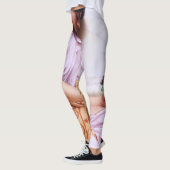 Violet, zoet geweld door John William Godward Leggings (Links)
