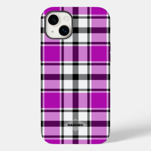 Violet-, zwart- en witte speldenkast HAMbWG Case-Mate iPhone 14 Plus Hoesje