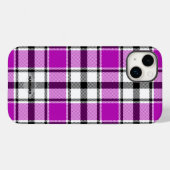 Violet-, zwart- en witte speldenkast HAMbWG Case-Mate iPhone Case (Achterkant (horizontaal))