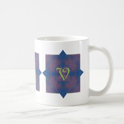 Violeta Kaleidoscope Mandala Koffiemok (Rechts)