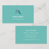 Violetar Hummingbird Visitekaartje (Voorkant / Achterkant)