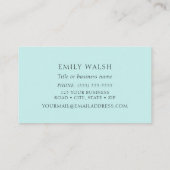 Violetar Hummingbird Visitekaartje (Achterkant)