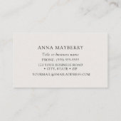 Violetar Hummingbird Visitekaartje (Achterkant)