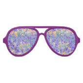 Violetas Aviator Zonnebril (Voorkant)