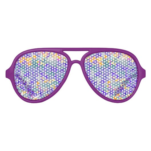 Violetas Aviator Zonnebril (Voorkant)