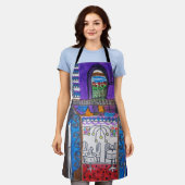 Violetas Cafe Schort (Gedragen)