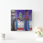 Violetas Cafe Vierkante Klok (Huis)