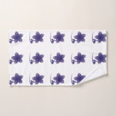 Violetbloem Bad Handdoek (Handdoek)