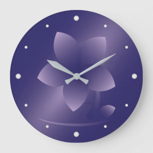 Violetbloem Grote Klok