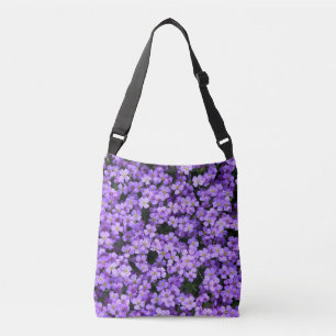 Violetbloemen Crossbody Tas