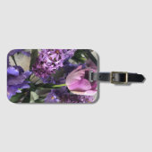 Violets Acrylaat Bagage Label (Voorkant (horizontaal))