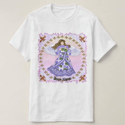 Violets Angel T-shirt (Design voorkant)