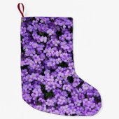 Violets Christmas Stocking Kleine Kerstsok (Voorkant)