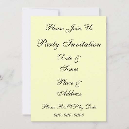 Violets en Pansy Floral Custom Party Uitnodigingen (Achterkant)