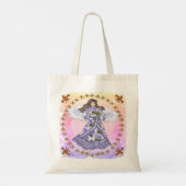 Violets Engel Tote Bag (Achterkant)