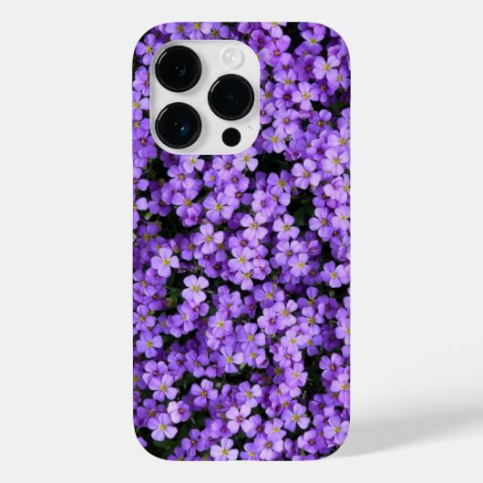 Violets iPhone Case (Achterkant)