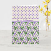 Violets, Kaart van februari voor de godslastering (Gele Bloem)