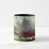 Violet's Morning Tea Gepersonaliseerd  Mok (Midden)