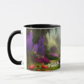 Violet's Morning Tea Gepersonaliseerd  Mok (Links)