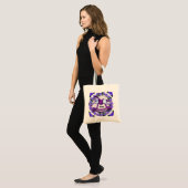 Violets Rocking Horse Tote Bag (Voorkant (model))