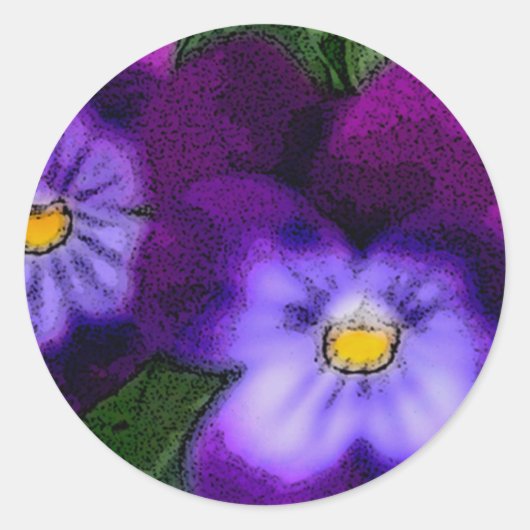 Violets Sticker (Voorkant)